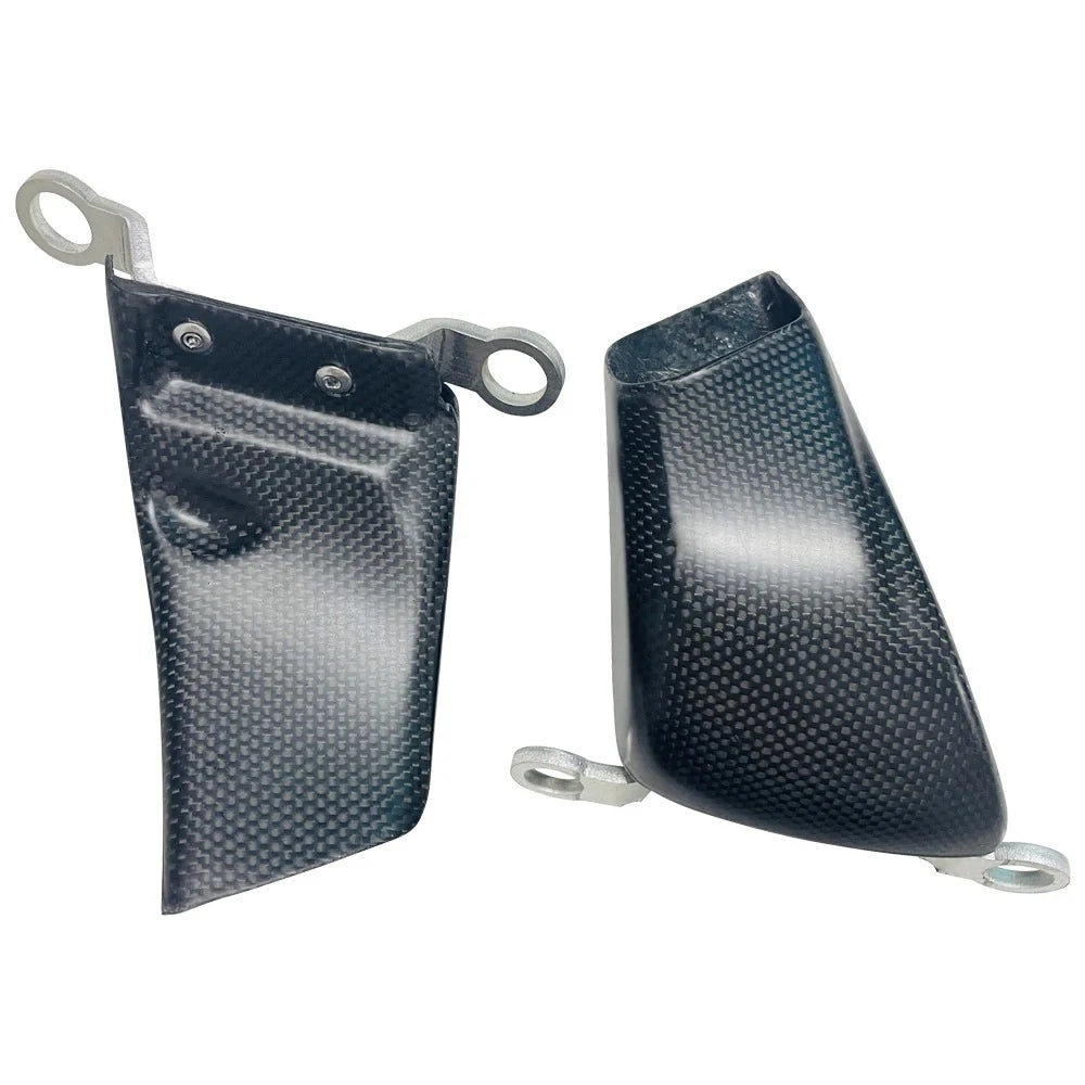 FOR DUCATI Panigale Streetfighter MTS V4 V4S V4SP SP SP2 100MM Front Carbon Fiber Caliper Radiator Cover Air Duct Brake Cooling