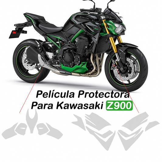 PPF/ film protector transparente para Kawasaki Z900 2020-2024