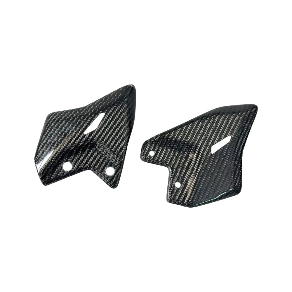 Suitable for Kawasaki Ninja 650-Z650 Motorcycle Accessories Rear Pedal Wing Board Carbon Fiber Rear Guard Board 2017-2024