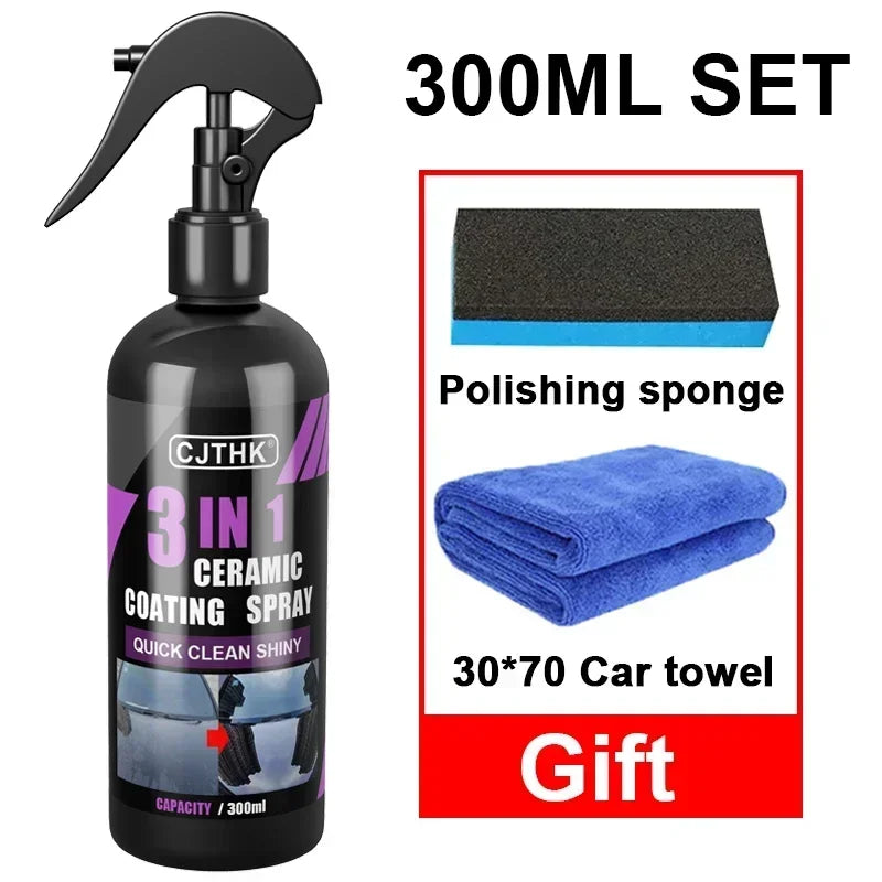New 3-In-1 Motorcycle Car Ceramic Nano Coating Liquid Coatin Nano Crystal Hydrophobic Layer Polishing Paint Coating Agent