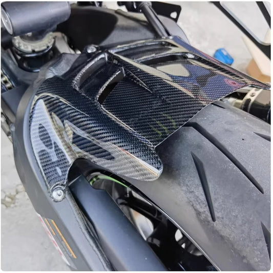 For Kawasaki ZX6R 2019-2021 2022 2023 2024 Carbon Fiber Motorcycle Rear Fender Mudguard Modified Fairing Kit