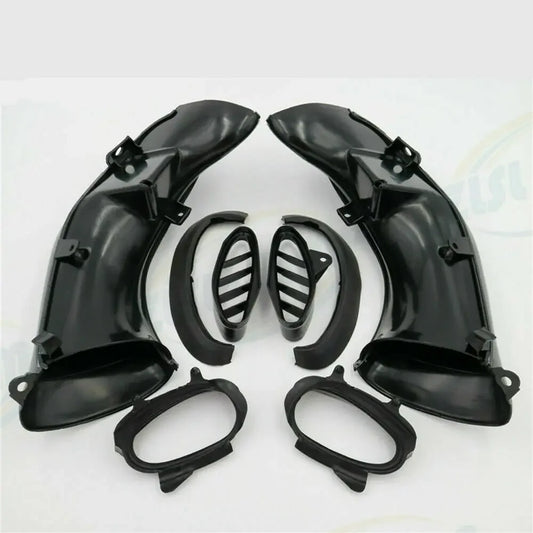 For Yamaha YZF R1 YZF1000 2004 2005 2006 8PCS Ram Air Intake Tube Duct Cover Fairing