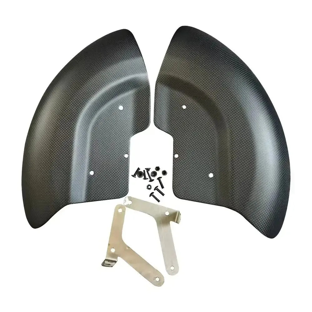 For YAMAHA R1 R1M Carbon Fiber Motorcycle Modification Accessories Front Brake Caliper Heat Dissipation Guide Wheel Cover Kits