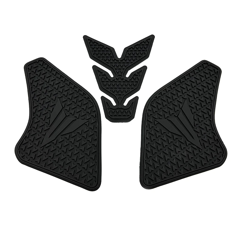 FOR YAMAHA MT07 MT-07 MT 07 2021 2022 2023 Motorcycle Accessories Non-Slip Side Fuel Tank Stickers Waterproof Pad Rubber Sticker