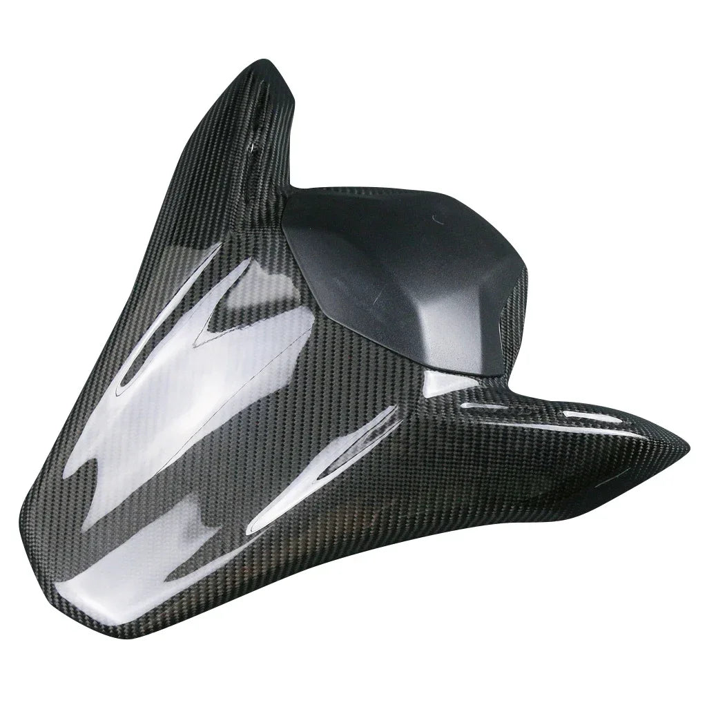 100% Carbon Fiber for KAWASAKI Z900 2017-2024 Motorcycle Rear Passenger Seat Cowl Cover Upper Duck Tail Fairing Covers Z 900