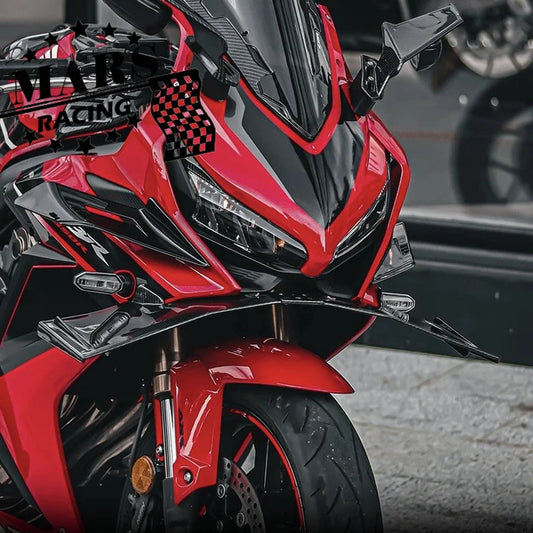 For Honda NEW CBR650R Cbr650R 2018-2021 2022 2023 Motorcycle Sport Downforce Naked Forntal Spoilers Aerodynamic Wing Deflector