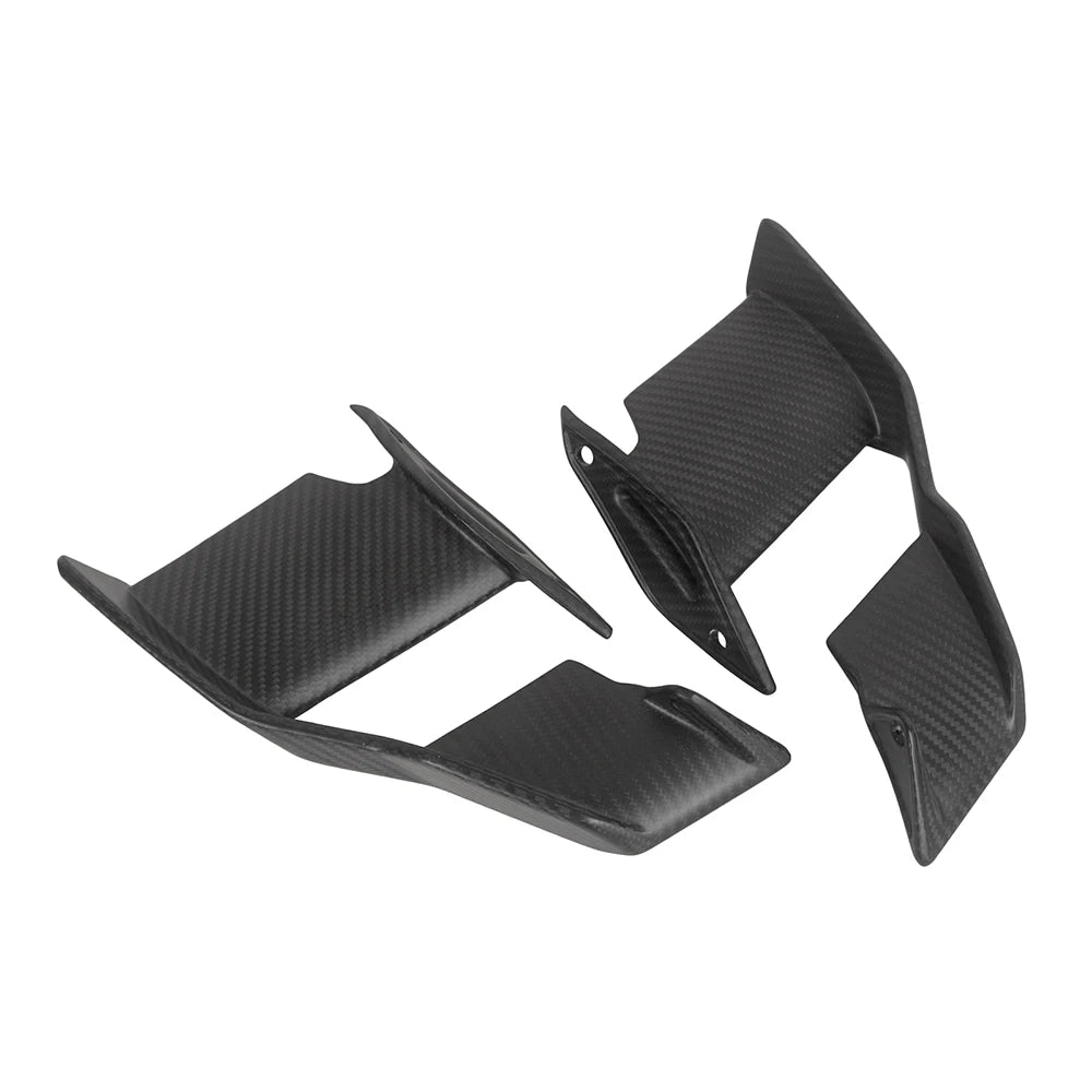 Carbon Fiber Side Winglets Wing Protector Cover Front Fairings for BMW S1000RR M1000R 2023 2024