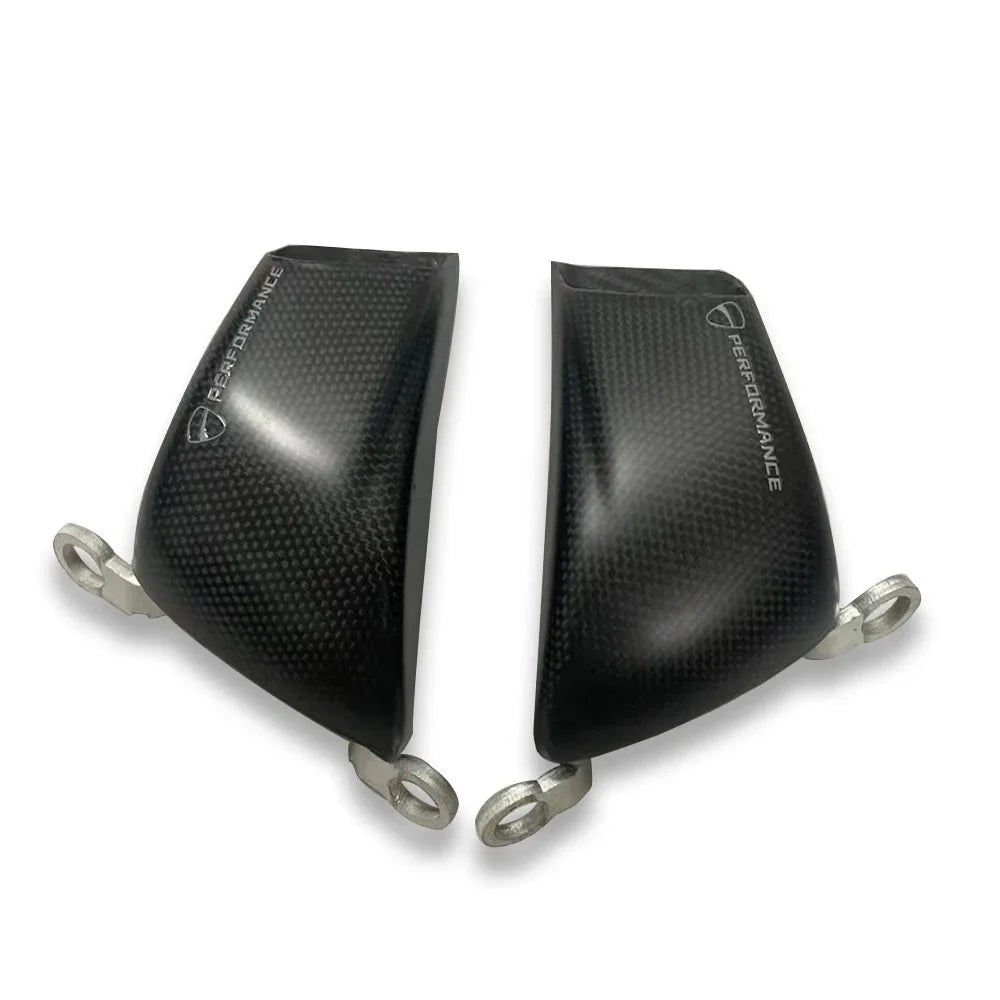 FOR DUCATI Panigale Streetfighter MTS V4 V4S V4SP SP SP2 100MM Front Carbon Fiber Caliper Radiator Cover Air Duct Brake Cooling