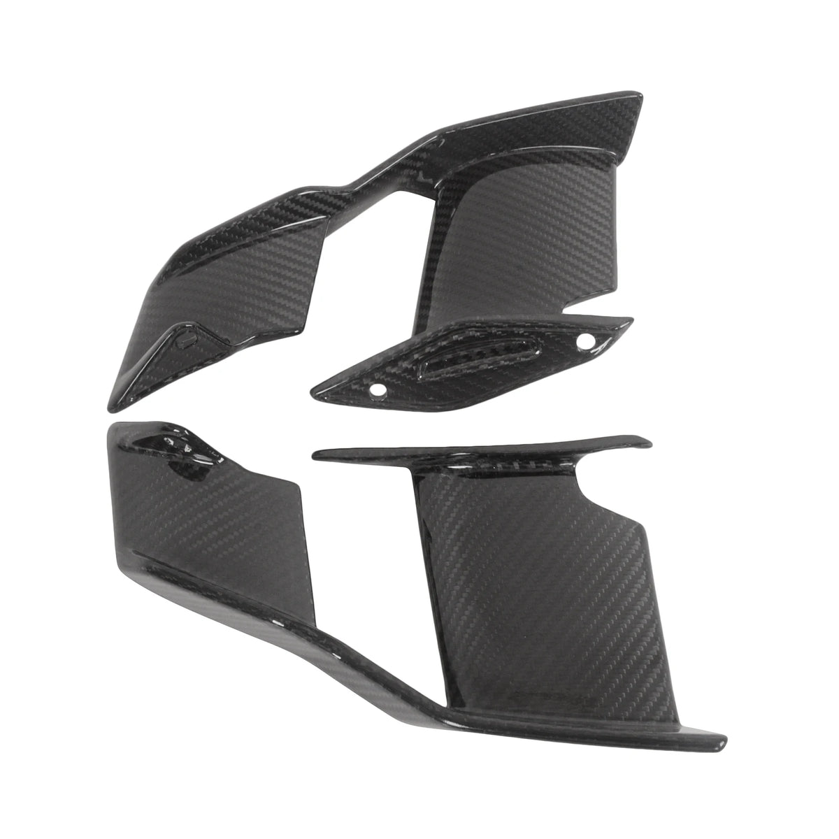 For BMW S1000R 2021 2022 2023 M1000R 2023 100% Carbon Fiber Front Winglets Kits Fairing
