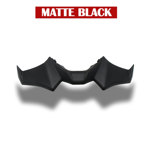 Motorcycle Accessories Black Naked Front Downforce Spoiler Winglet Aerodynamic Wing Kit Spoiler for YAMAHA MT 07 2021 2022 2023