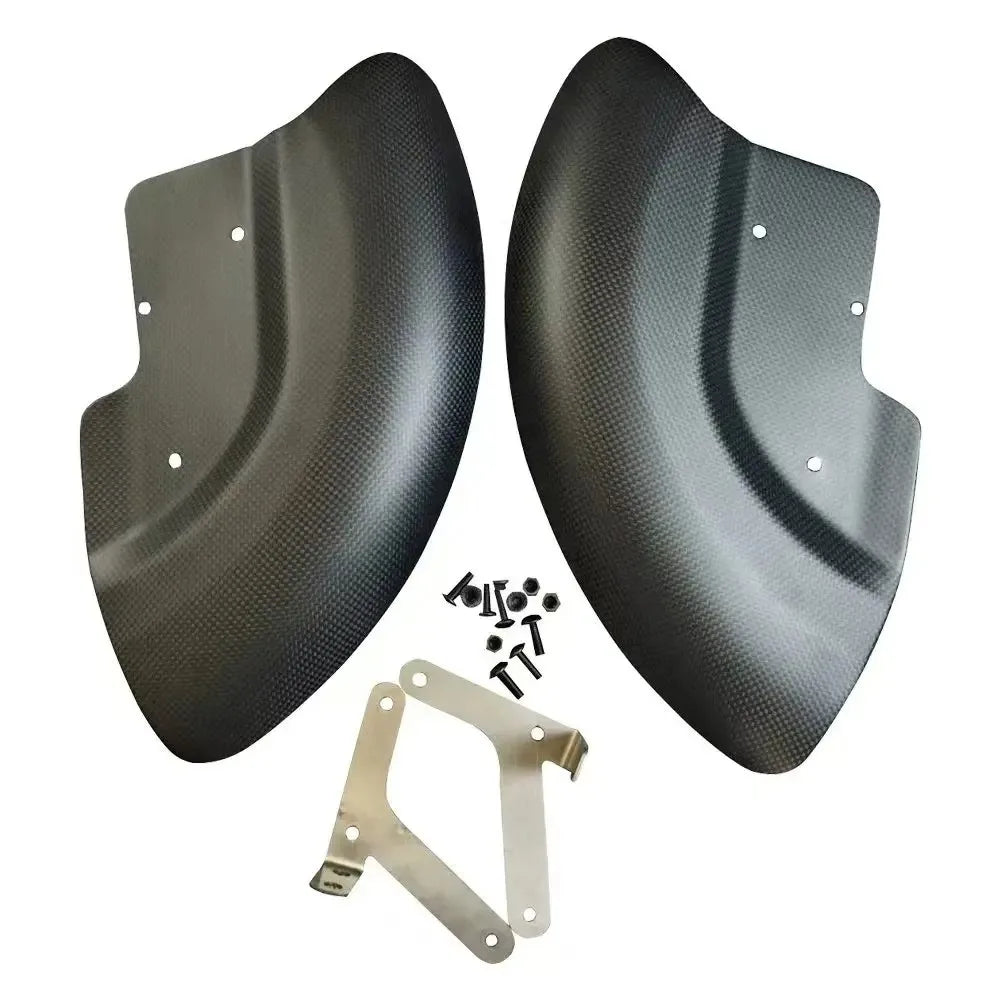 For YAMAHA R1 R1M Carbon Fiber Motorcycle Modification Accessories Front Brake Caliper Heat Dissipation Guide Wheel Cover Kits
