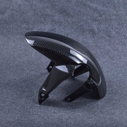 100% Dry Carbon Fiber Motorcycle Front Fender Hugger Mudguard for HONDA CBR650R CB650R 2019 2020 2021 2022 2023