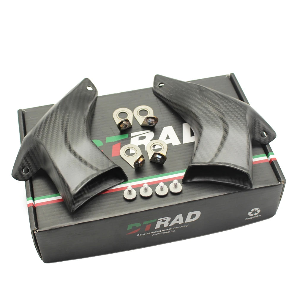 For Kawasaki Z900 Z750 Z800 Z650 Z1000 ER6N ZX10R ZX6R Ninja 300 400 650 H2 Motorcycle Brake System Air Cooling Air Ducts