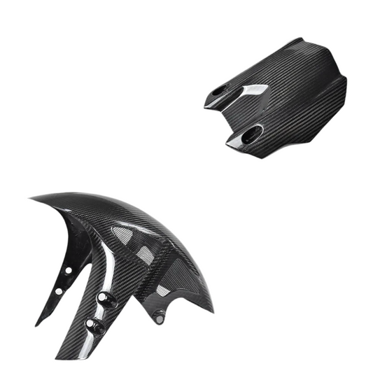 Guardabarros delantero + trasero en fibra de carbono real YAMAHA YZF-R1 2015- 2022 2021 YZF-R1M YZFR1 YZF R1 R1M