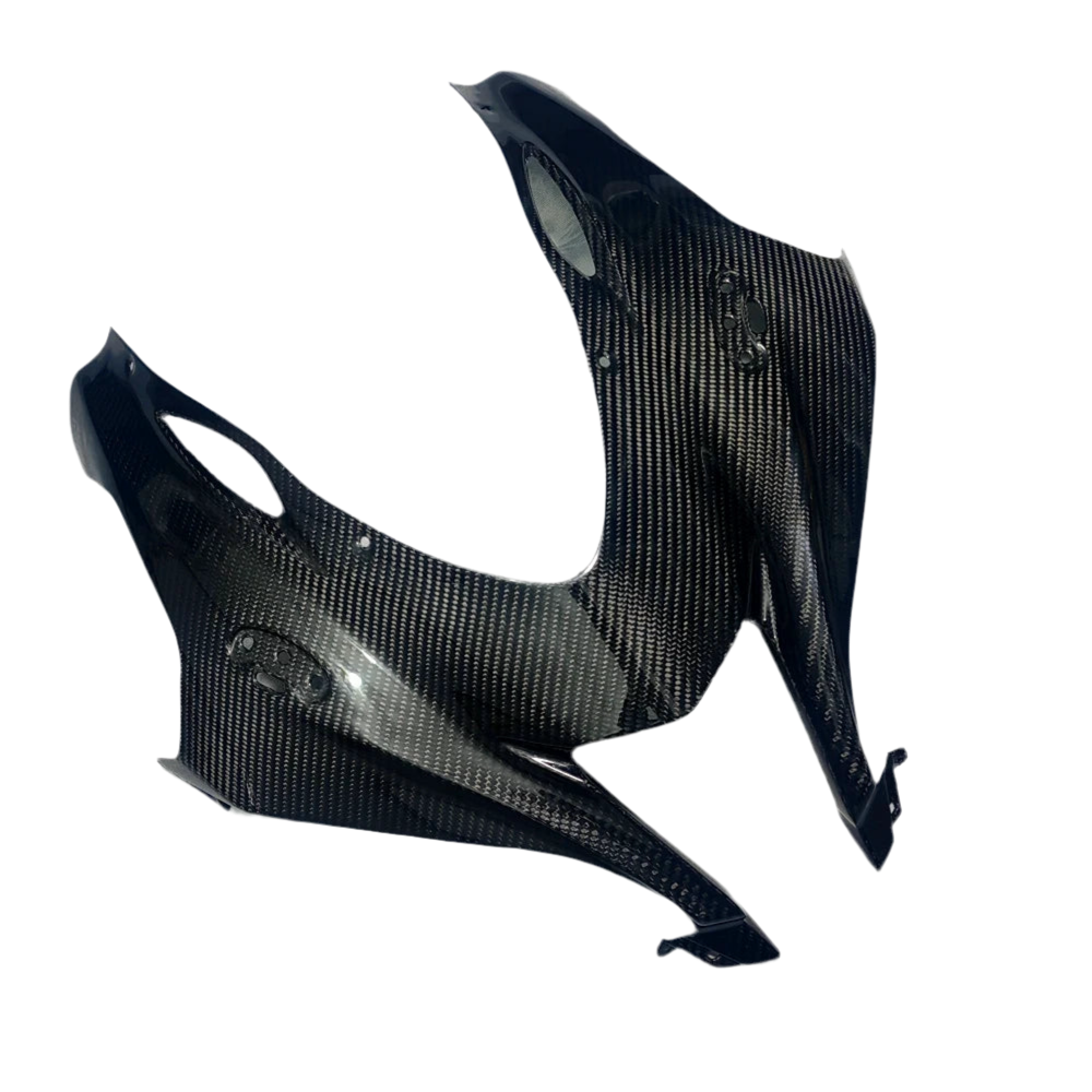 Carenado frontal en fibra de carbono 3k Kawasaki ZX10R ZX 10R 2016/2020