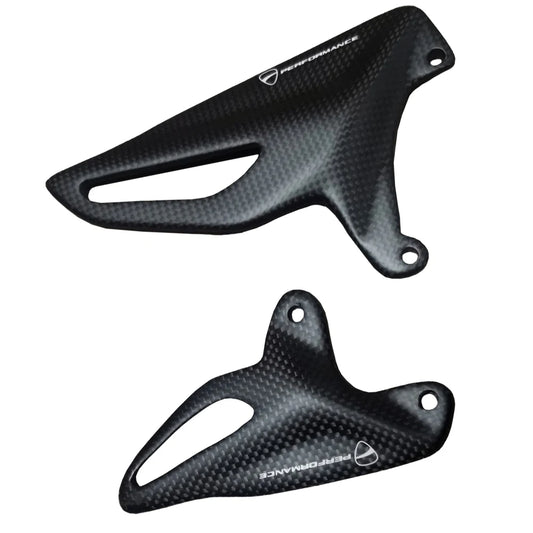 For DUCATI Streetfighter V2 V4/S 2020-2024 NEW Carbon Fiber Accessories Motorcycle Heel Guard Protector Foot Wing Rearset