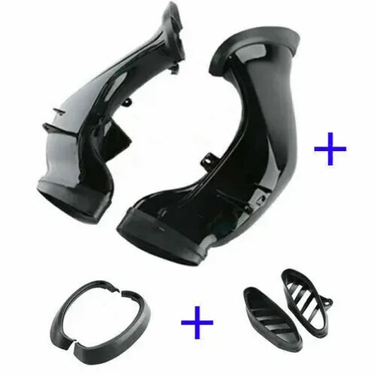 For Yamaha YZF R1 YZF1000 2004 2005 2006 8PCS Ram Air Intake Tube Duct Cover Fairing